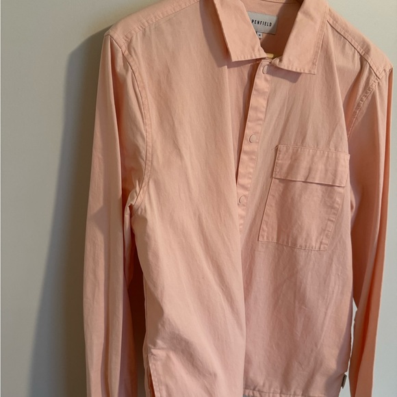 Pink Penfield Spring Button Up Shacket - Picture 5 of 5